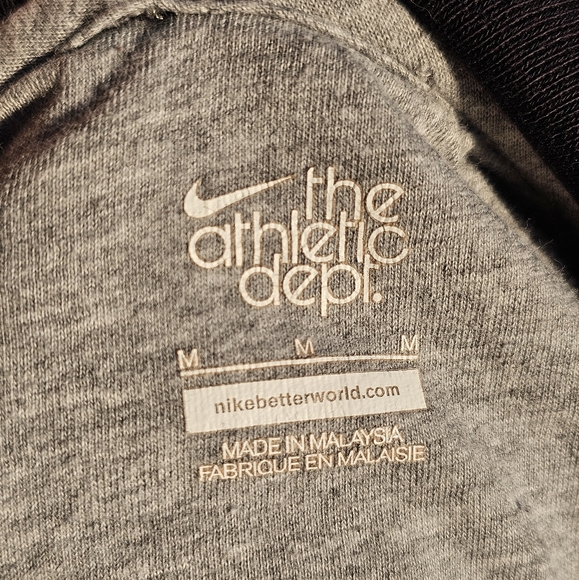 Nike grey & black hoodie - Picture 5 of 6